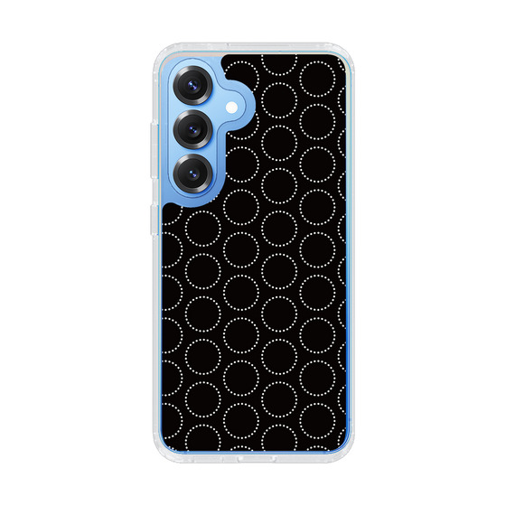 Slim Protection Case［ Dot Circle - Black ］