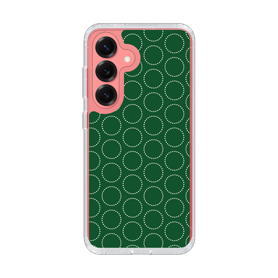 Slim Protection Case［ Dot Circle - Green ］