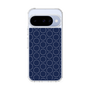 Slim Protection Case［ Dot Circle - Navy ］