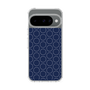 Slim Protection Case［ Dot Circle - Navy ］