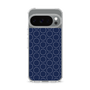 Slim Protection Case［ Dot Circle - Navy ］