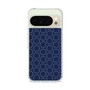 Slim Protection Case［ Dot Circle - Navy ］