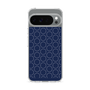 Slim Protection Case［ Dot Circle - Navy ］