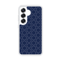 Slim Protection Case［ Dot Circle - Navy ］
