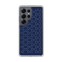 Slim Protection Case［ Dot Circle - Navy ］