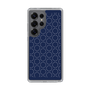 Slim Protection Case［ Dot Circle - Navy ］