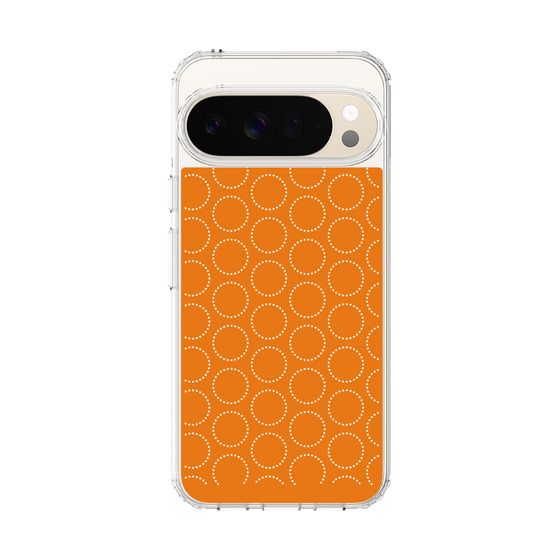 Slim Protection Case［ Dot Circle - Orange ］