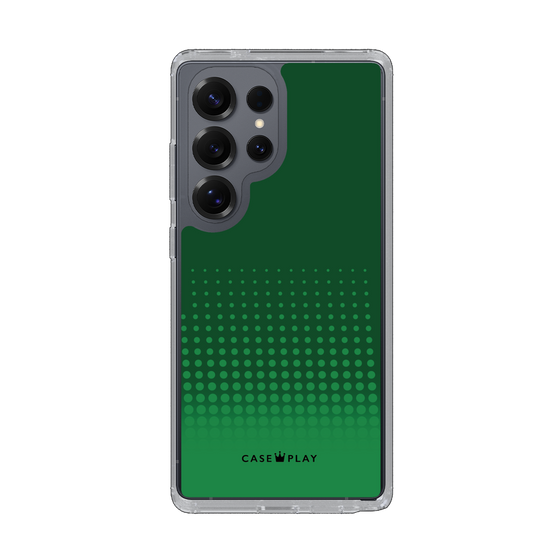Slim Protection Case［ Dot Gradation - Green ］