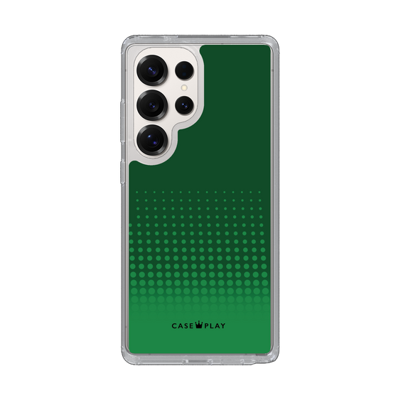 Slim Protection Case［ Dot Gradation - Green ］