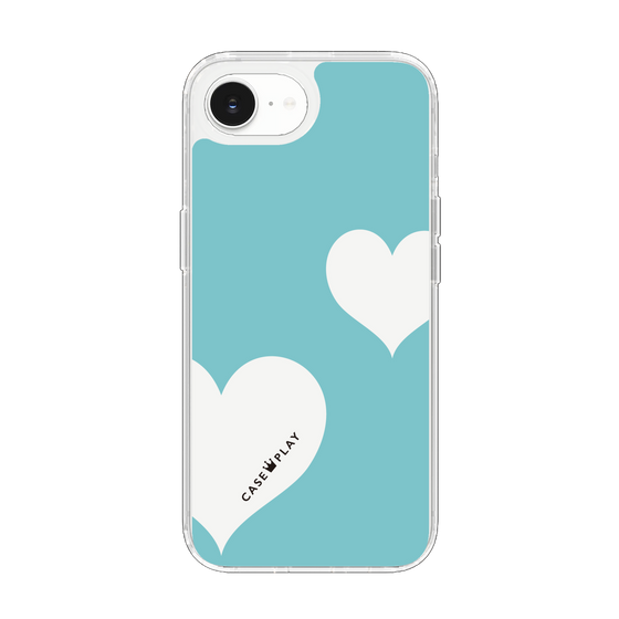 Slim Protection Case［ Two Hearts - Blue ］
