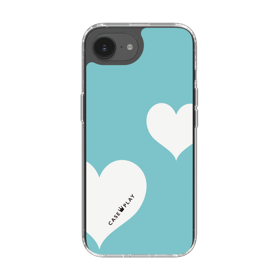 Slim Protection Case［ Two Hearts - Blue ］