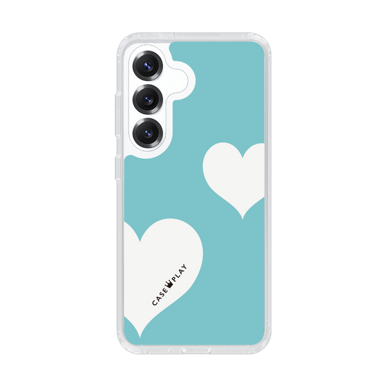Slim Protection Case［ Two Hearts - Blue ］