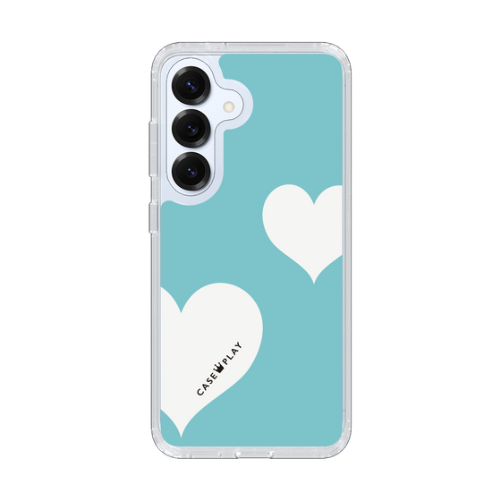 Slim Protection Case［ Two Hearts - Blue ］