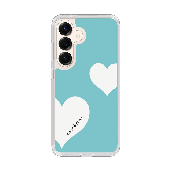 Slim Protection Case［ Two Hearts - Blue ］