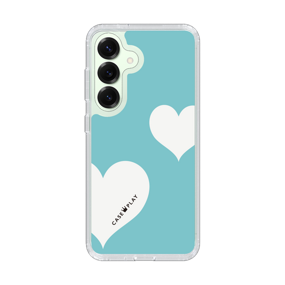 Slim Protection Case［ Two Hearts - Blue ］