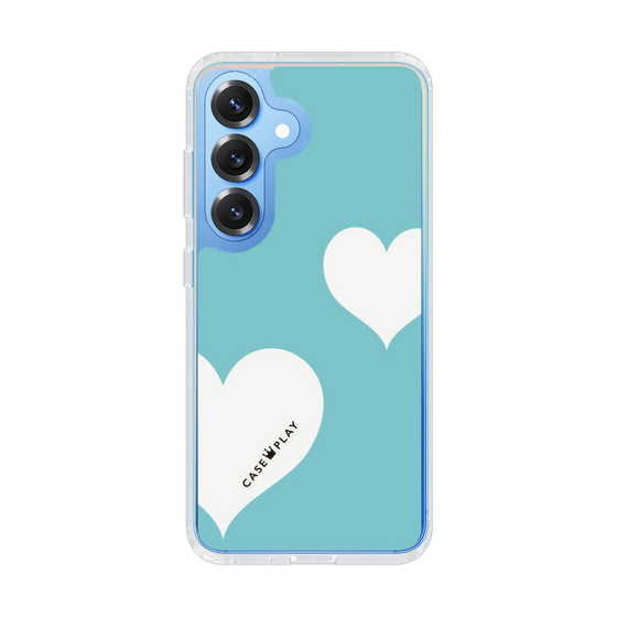 Slim Protection Case［ Two Hearts - Blue ］
