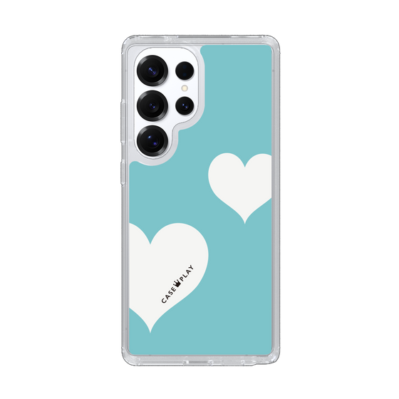 Slim Protection Case［ Two Hearts - Blue ］