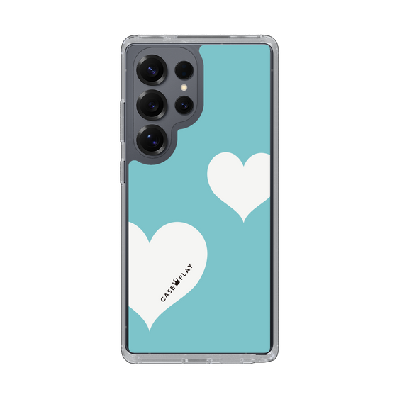 Slim Protection Case［ Two Hearts - Blue ］