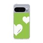 Slim Protection Case［ Two Hearts - Green ］