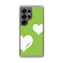 Slim Protection Case［ Two Hearts - Green ］