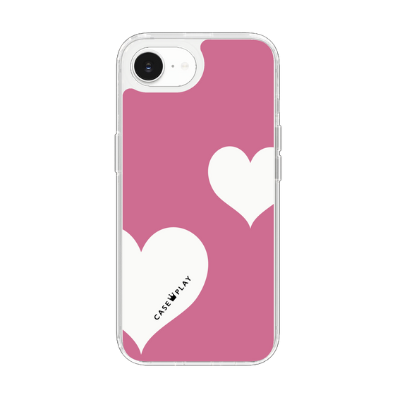 Slim Protection Case［ Two Hearts - Pink ］