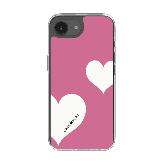 Slim Protection Case［ Two Hearts - Pink ］