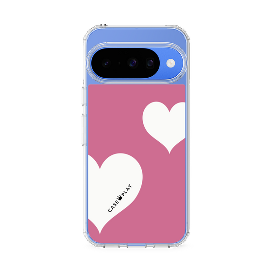 Slim Protection Case［ Two Hearts - Pink ］