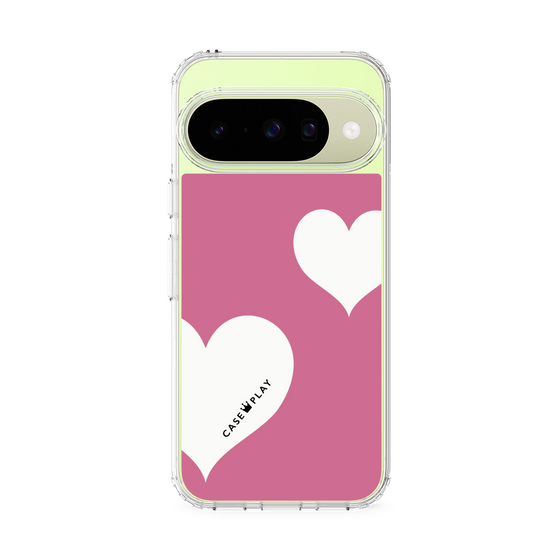 Slim Protection Case［ Two Hearts - Pink ］
