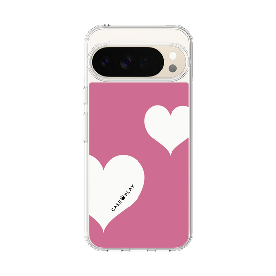 Slim Protection Case［ Two Hearts - Pink ］