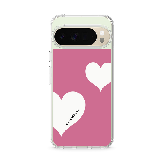 Slim Protection Case［ Two Hearts - Pink ］
