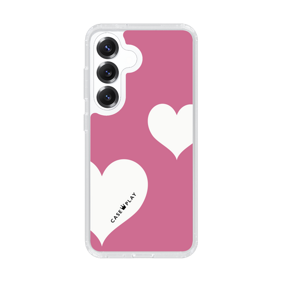Slim Protection Case［ Two Hearts - Pink ］