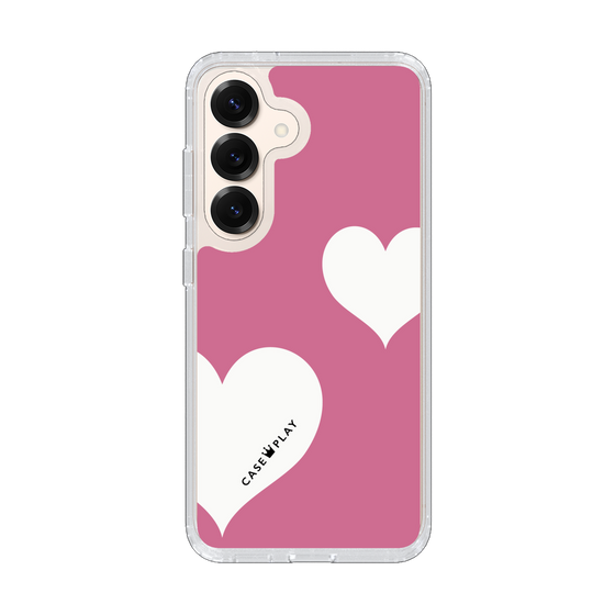 Slim Protection Case［ Two Hearts - Pink ］