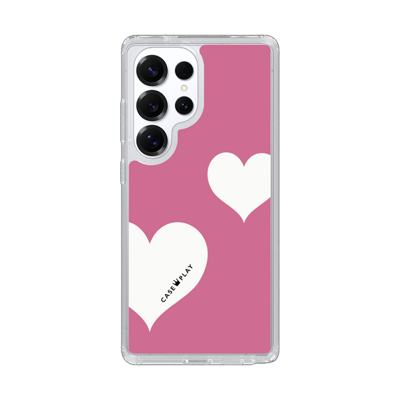 Slim Protection Case［ Two Hearts - Pink ］