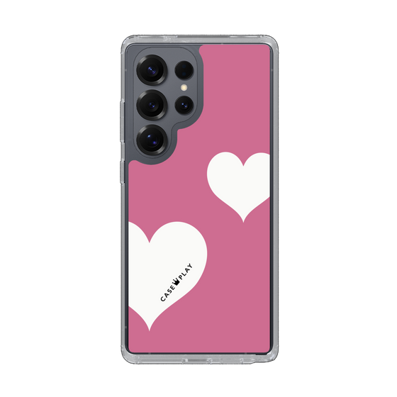 Slim Protection Case［ Two Hearts - Pink ］