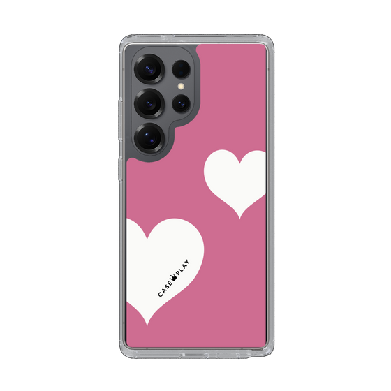 Slim Protection Case［ Two Hearts - Pink ］