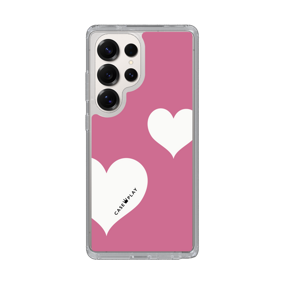 Slim Protection Case［ Two Hearts - Pink ］