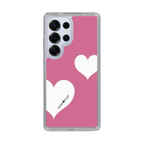 Slim Protection Case［ Two Hearts - Pink ］
