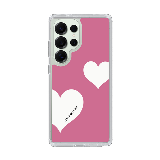 Slim Protection Case［ Two Hearts - Pink ］