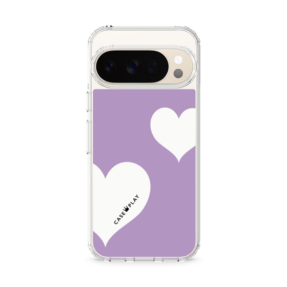 Slim Protection Case［ Two Hearts - Purple ］