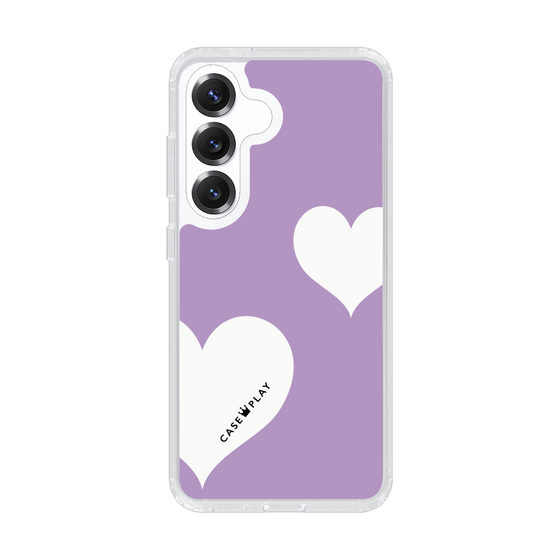 Slim Protection Case［ Two Hearts - Purple ］