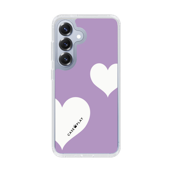 Slim Protection Case［ Two Hearts - Purple ］