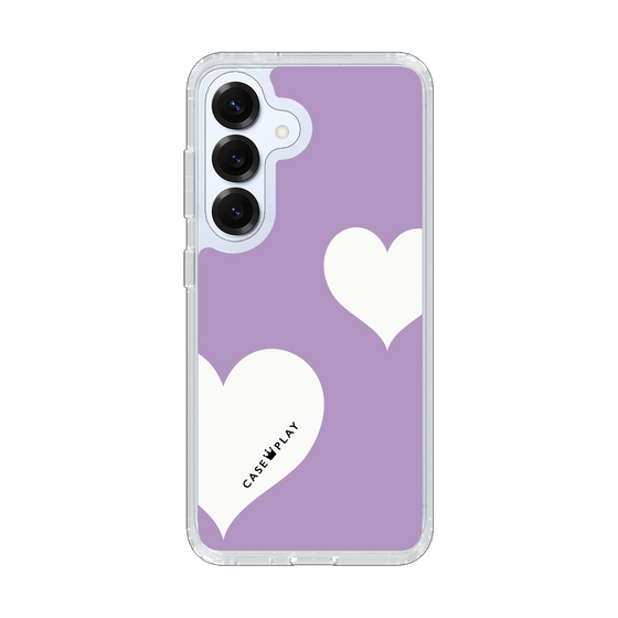 Slim Protection Case［ Two Hearts - Purple ］