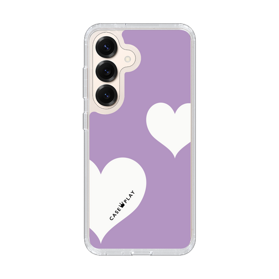 Slim Protection Case［ Two Hearts - Purple ］
