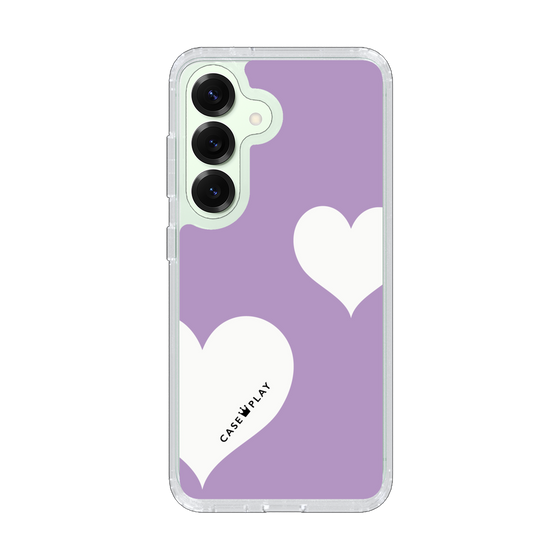 Slim Protection Case［ Two Hearts - Purple ］