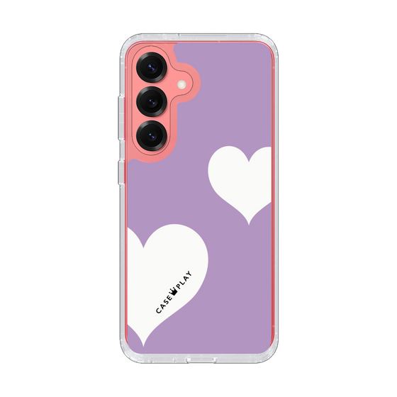 Slim Protection Case［ Two Hearts - Purple ］