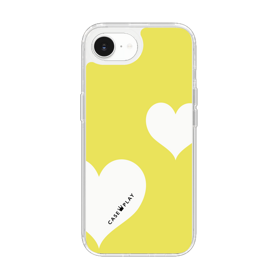Slim Protection Case［ Two Hearts - Yellow ］