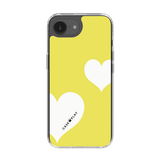 Slim Protection Case［ Two Hearts - Yellow ］