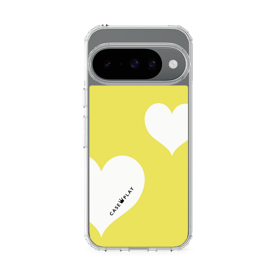 Slim Protection Case［ Two Hearts - Yellow ］