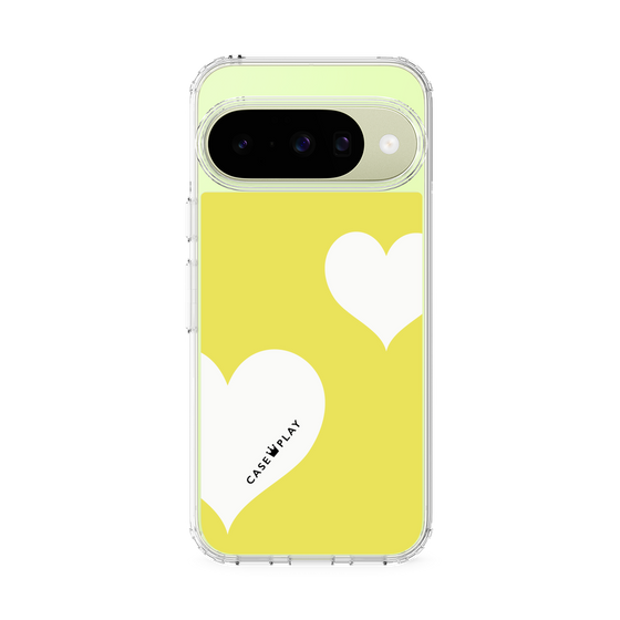 Slim Protection Case［ Two Hearts - Yellow ］