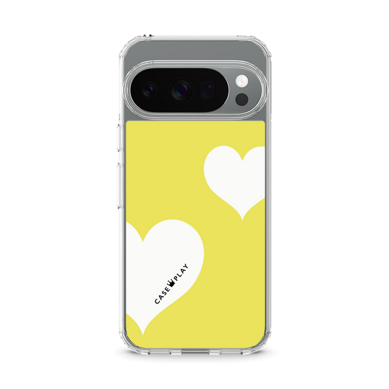Slim Protection Case［ Two Hearts - Yellow ］